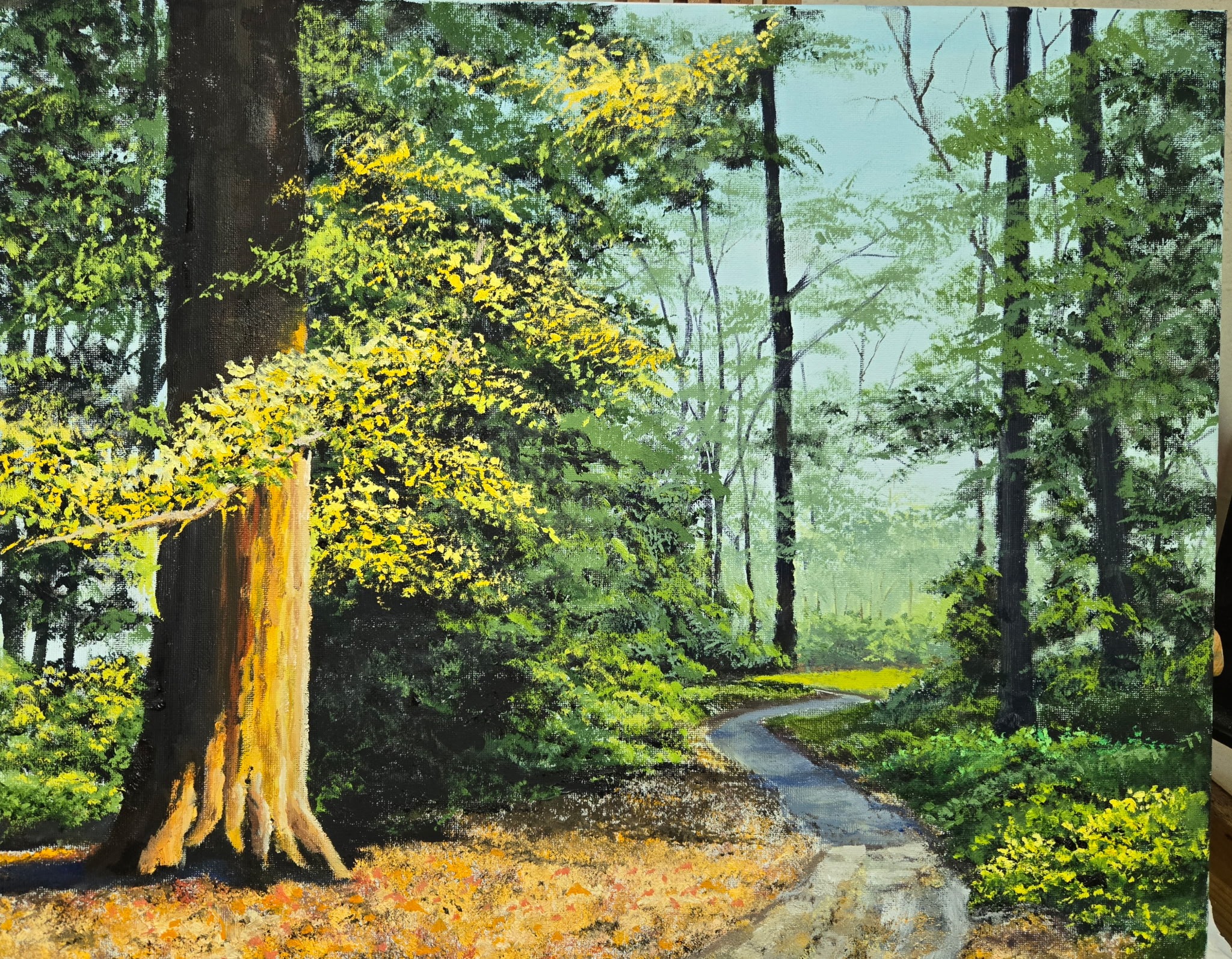 evan test 1, Oil on canvas